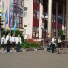 Церемонія урочистого підняття Державного Прапора України